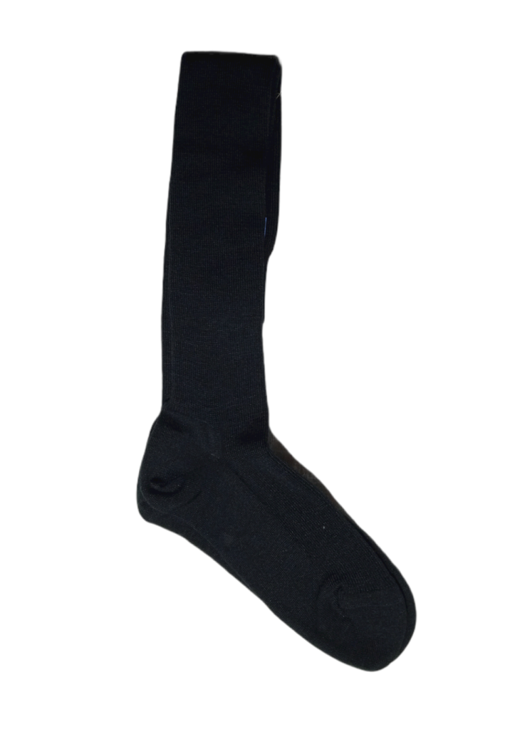 Κάλτσα γυναικών ακρυλική τρουκάρ (κάτω από το γόνατο) ένα νούμερο μαύρο